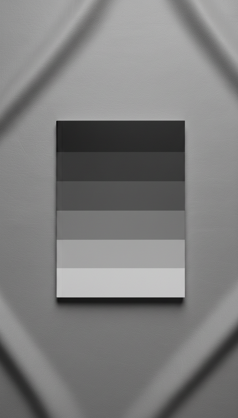 Brand Guidelines Booklet In Monochrome